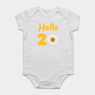 20th Birthday Baby Bodysuit